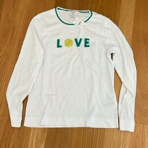J.Crew women’s Teddie sweater. Size Medium. NWT